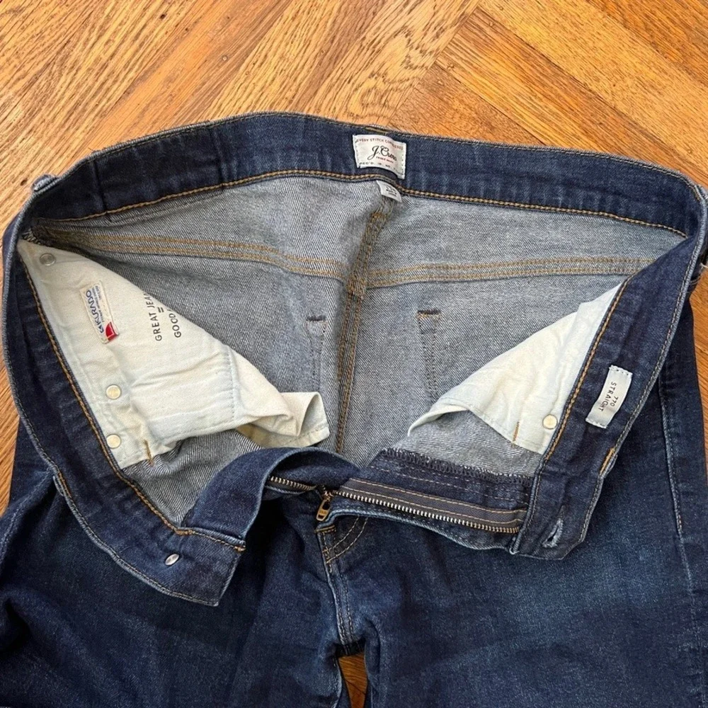 J. Crew Dark Blue Men's Straight Jeans